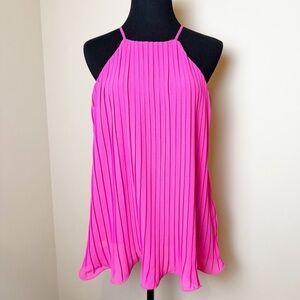 Endless Rose PLEATS TO MEET YOU TIE TOP - pink XS